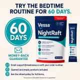 Vessa NightRaft 60-day money-back guarantee and refund contact terms